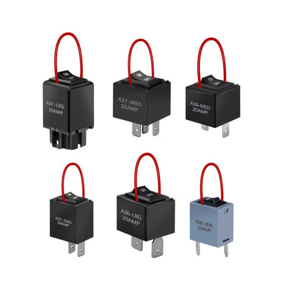 Autoreleen testaussarja (sis. hyppylangat)