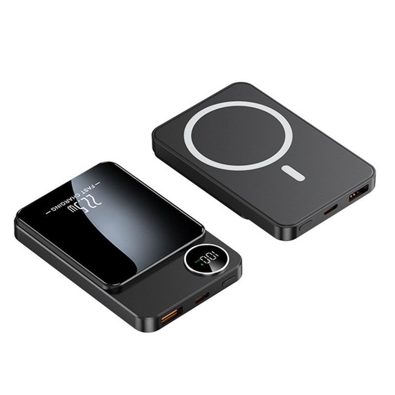 Magneettinen varavirtalähde 10000mAh matkoille – 22.5W ja 15W pikalataus