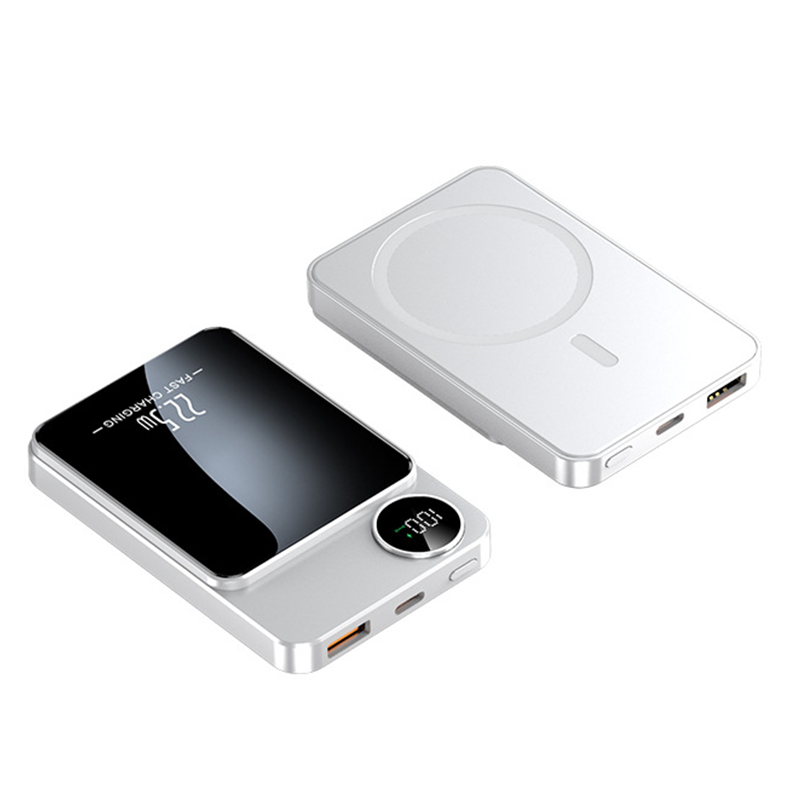 Magneettinen varavirtalähde 10000mAh matkoille – 22.5W ja 15W pikalataus