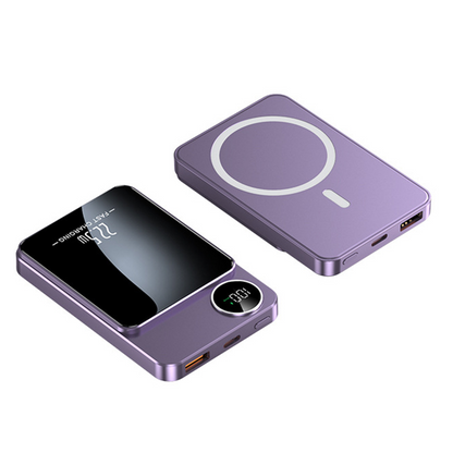 Magneettinen varavirtalähde 10000mAh matkoille – 22.5W ja 15W pikalataus