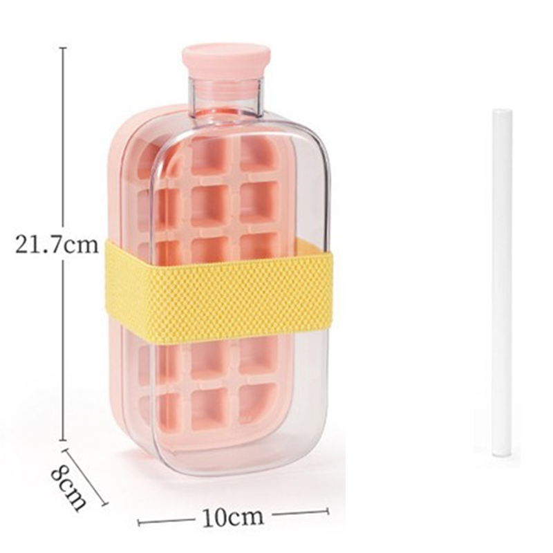 2-in-1 kannettava jääpalamuotti ja pullo