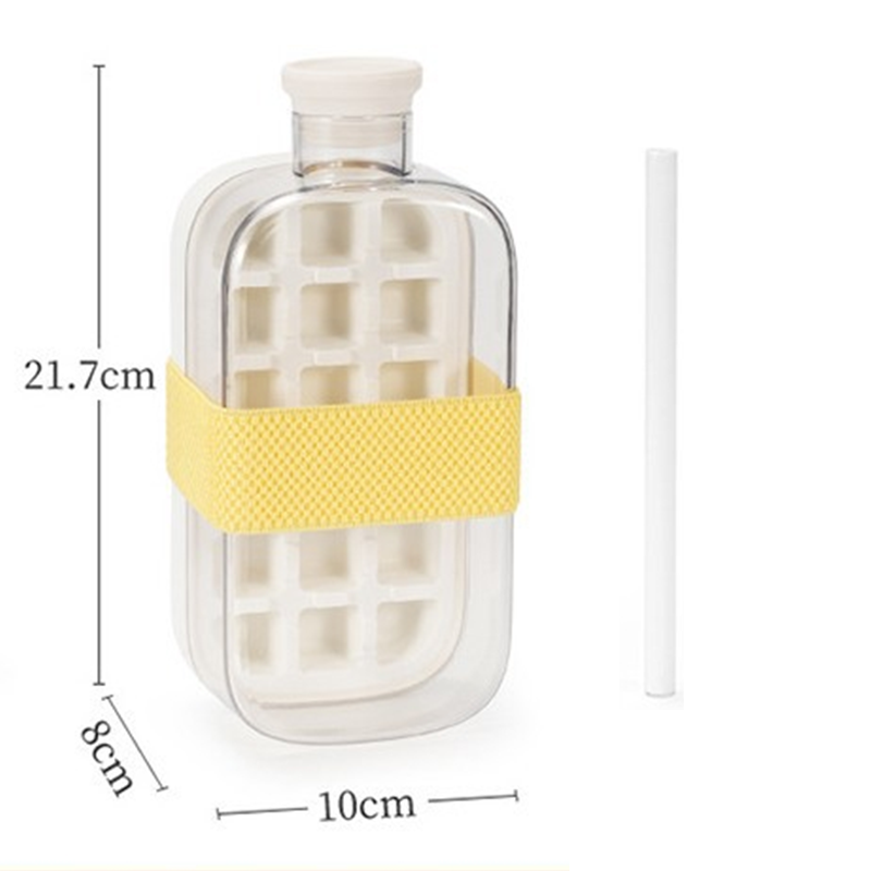 2-in-1 kannettava jääpalamuotti ja pullo