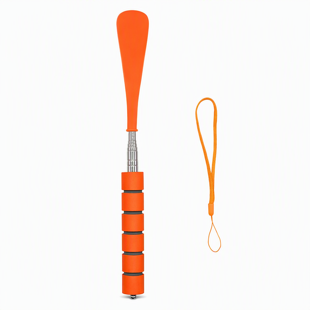 OmniLiving™ Pitkä Teleskooppi-Kengänlusikka (Ruostumaton Teräs / Ergonominen)