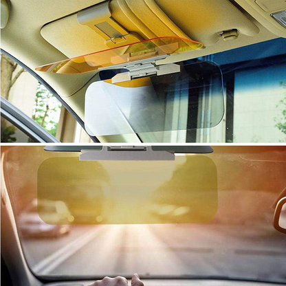 VaraLiving™ 2-in-1 Auton Häikäisysuoja (Päivä- ja Yökäyttöön - Häikäisemätön)