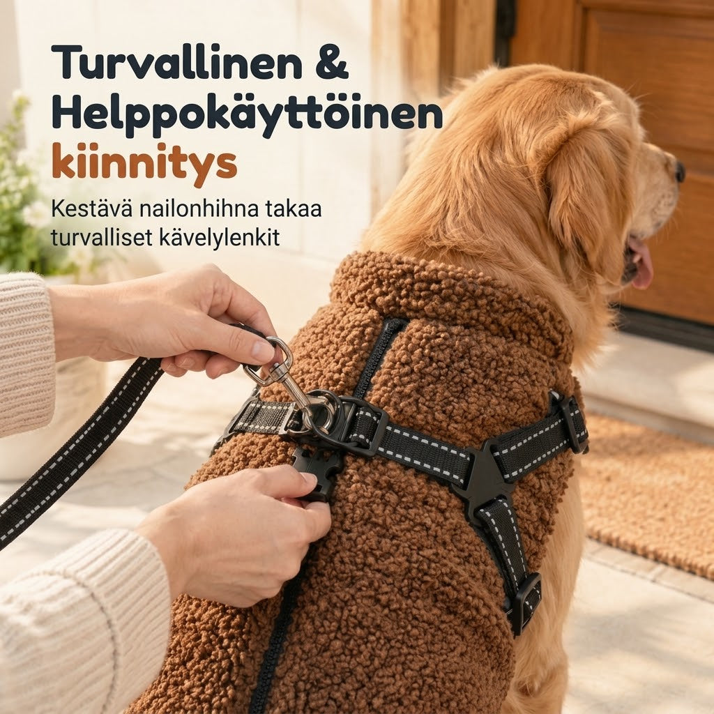 VaraLiving™ Lämmin Koiran Talvitakki (Heijastava - Pienille & Keskisuurille Koirille)