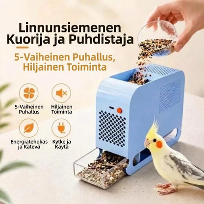 VaraLiving™ Sähkökäyttöinen Linnunsiementen Erottelija (Kuorija & Puhdistaja)