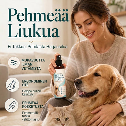 PureVal™ Hellävarainen Turkinselvityssuihke (Koirat & Kissat, Antistaattinen)