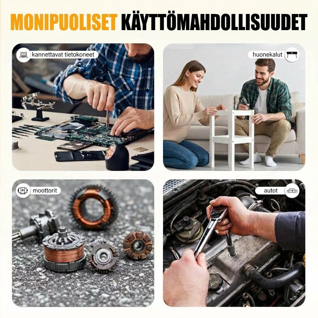 VaraLiving™ Magneettinen S2-Ruuvauskärkisarja