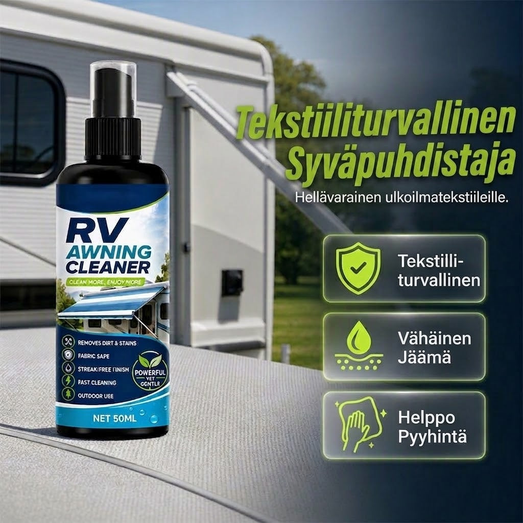ProShield™ Tehokas Markiisinpuhdistusaine Asuntovaunuun (Poistaa Homeen & Lian)