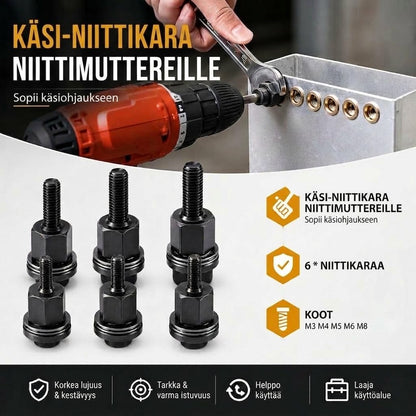 ProShield™ Yleismallinen Niittimutterityökalusarja