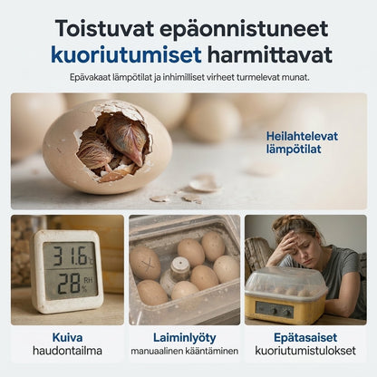 VaraLiving™ Automaattinen USB-Haudontakone (Älykäs Lämpötilansäätö Siipikarjalle)