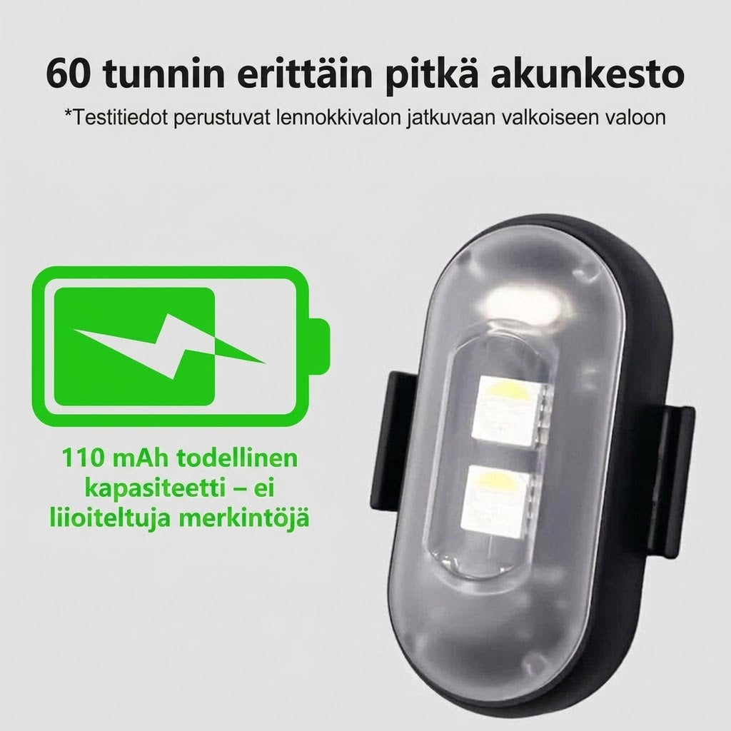 OmniLiving™ Johdoton LED-valonauha Kaukosäätimellä (8 Väriä)