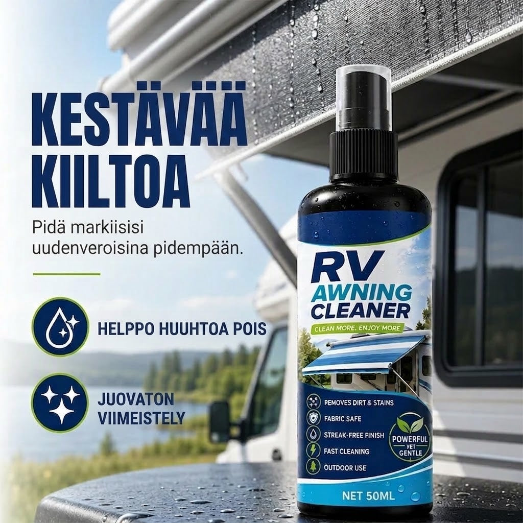 ProShield™ Tehokas Markiisinpuhdistusaine Asuntovaunuun (Poistaa Homeen & Lian)