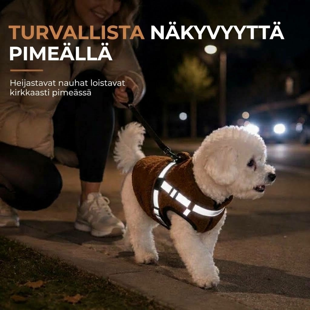 VaraLiving™ Lämmin Koiran Talvitakki (Heijastava - Pienille & Keskisuurille Koirille)