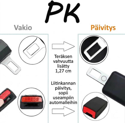 NovaPulse™ Yleismallinen Turvavyön Jatkokappale (Premium-klipsi)