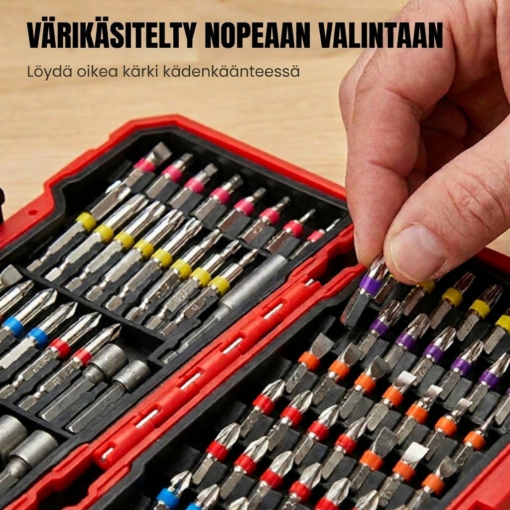 VaraLiving™ Magneettinen S2-Ruuvauskärkisarja