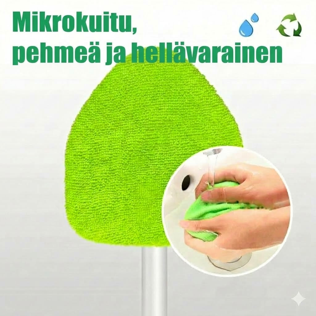 VaraLiving™ Teleskooppinen Ikkunanpesusetti