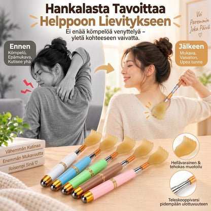 OmniLiving™ Teleskooppi-Selänraaputin (Ruostumaton Teräs / Ergonominen)