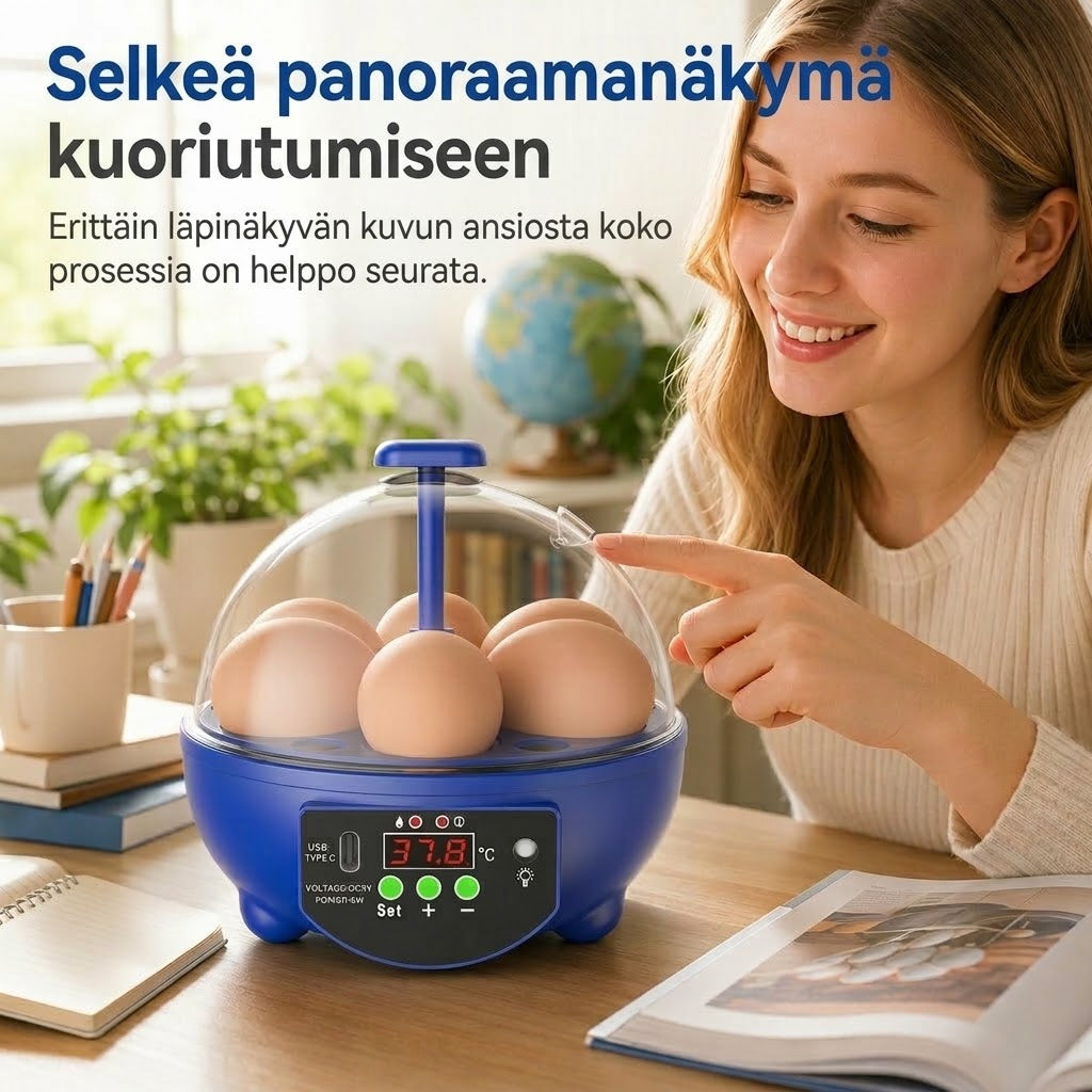 VaraLiving™ Automaattinen USB-Haudontakone (Älykäs Lämpötilansäätö Siipikarjalle)