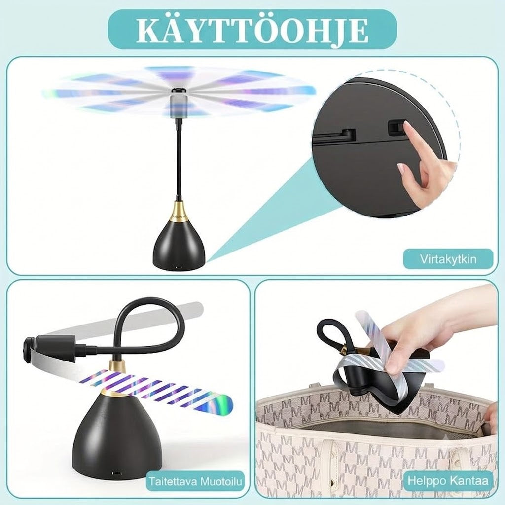 Pöytätuuletin Kärpäsiä Vastaan