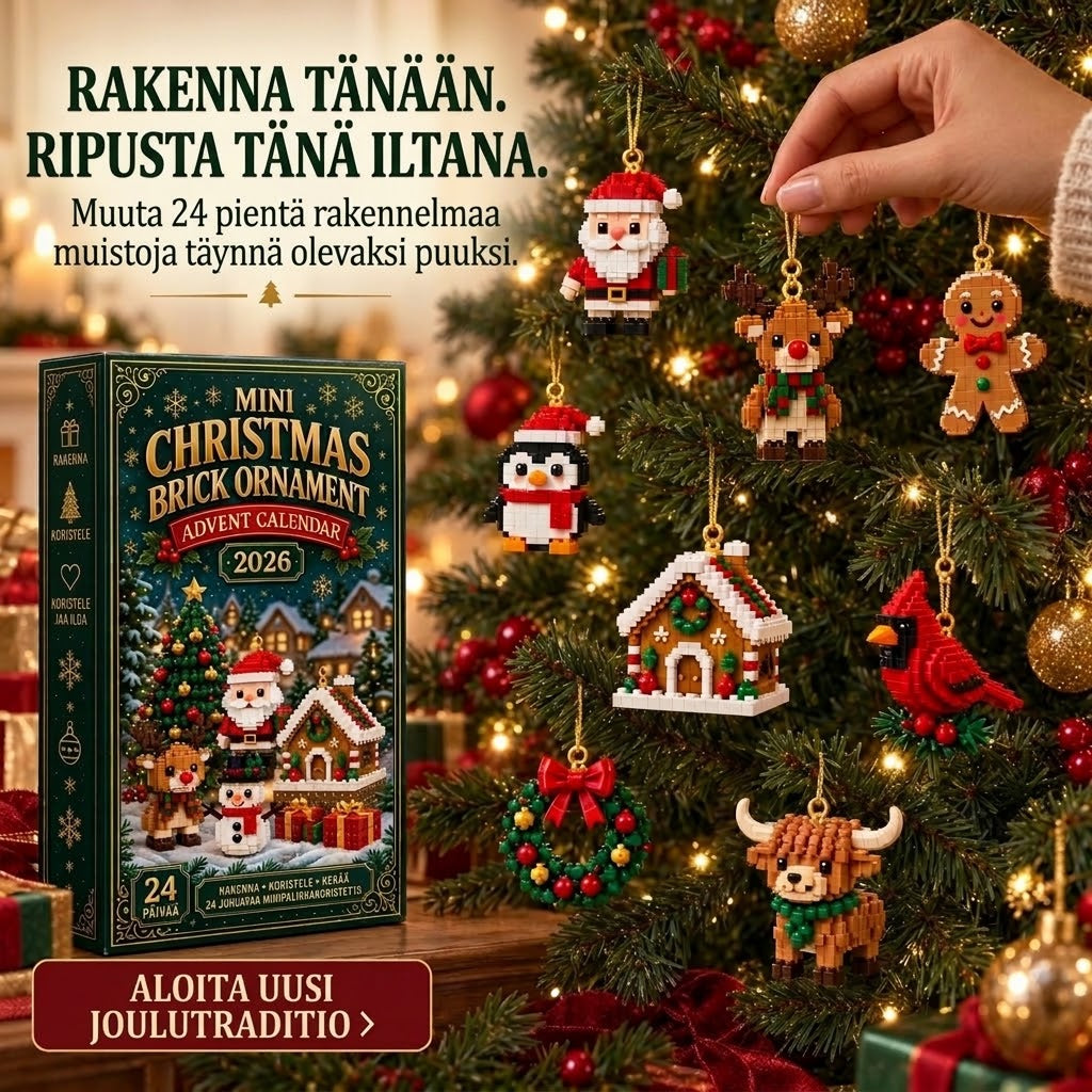 VaraLiving™ Rakennuspalikka-Joulukalenteri (24 Päivää)